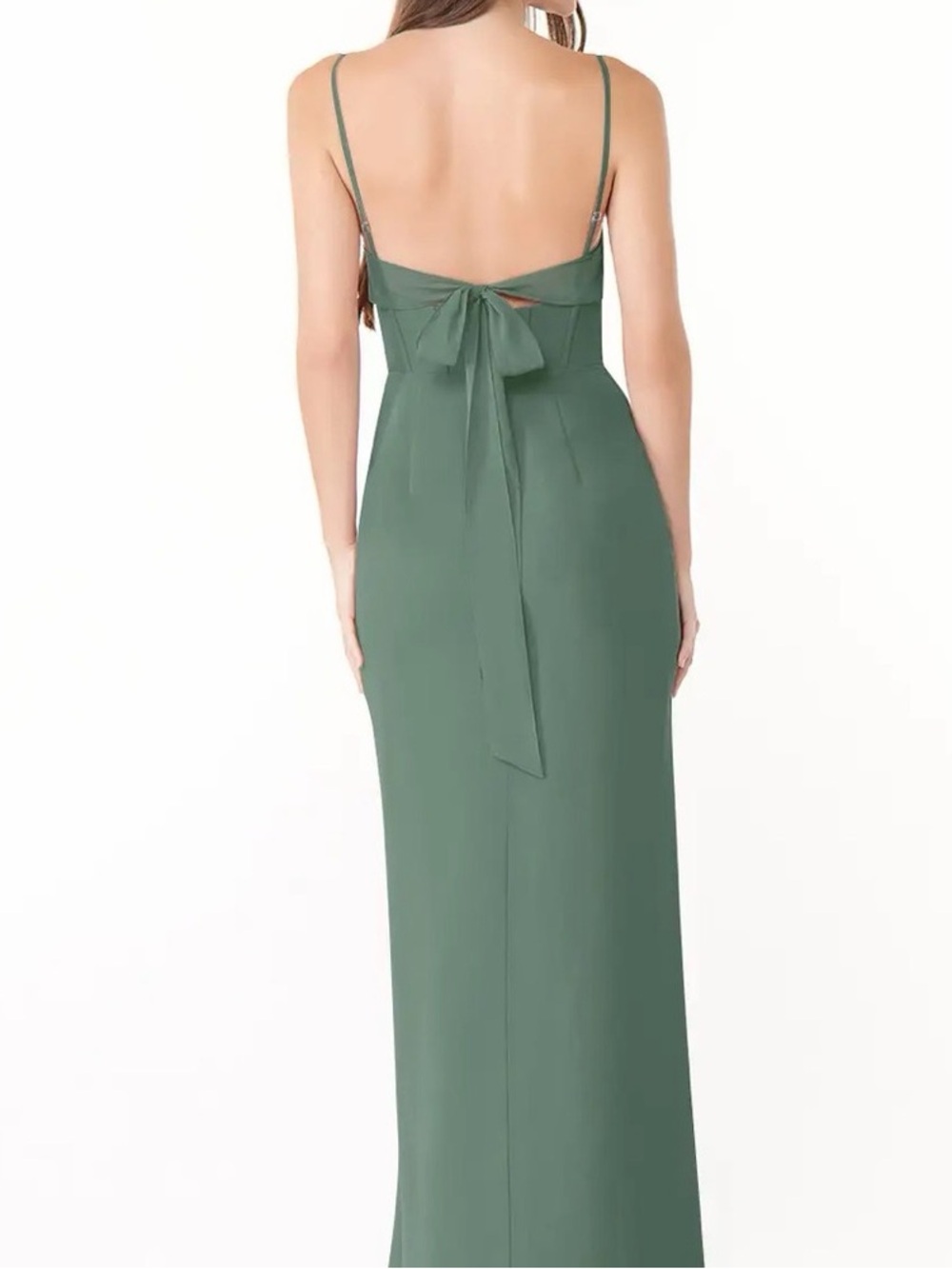 Azazie x Kendall and Kylie Light Blue Draped Maxi Dress - Picture 10 of 10
